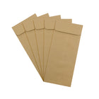 JAM Paper Enveloppes recyclées à ouverture au sommet et à fermeture gommée, 5 x 11 1/2 po, brun Kraft, 100/paquet-Fermeture : gomme