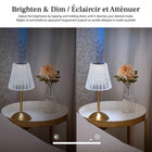 Bell+Howell - Lampe de table sans fil LED élégante Addison - Or-Modes d’éclairage adaptables: 3 modes au choix chaud, blanc et lumière du jour pour la lecture, le travail ou une ambiance détente