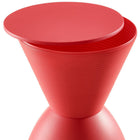Modway - Haste Dos sans dos Tabouret - Rouge-Pour un usage intérieur ou extérieur