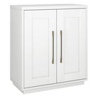 Hudson&Canal - Meuble d'appoint Tillman 28 po de largeur - Blanc-Design contemporain moderne pour votre bureau à domicile, votre chambre ou vos espaces de vie