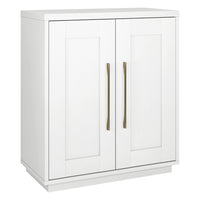 Hudson&Canal - Meuble d'appoint Tillman 28 po de largeur - Blanc-Design contemporain moderne pour votre bureau à domicile, votre chambre ou vos espaces de vie