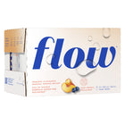 Flow - Eau de source alcaline, pêche et bleuet, 500 ml, paquet de 12-Eau de source alcaline