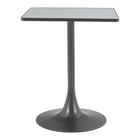 Zuo - Spot Table bistrot - Gris/Noir-Garantie limitée de 3 ans