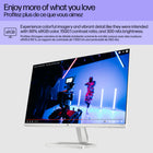 HP - Moniteur LCD Full HD 524sw 24 po de classe IPS - Blanc - 94C21AAABA-Cadre à micro-bords sur 3 côtés: Maximisez votre zone d’affichage pour augmenter votre champ de vision et accomplir davantage.