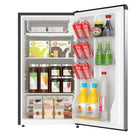 Arctic Chef - Mini réfrigérateur compact de 3,2 pi3, acier inoxydable (ACFR322)-Poignée de porte encastrée invisible offrant un design élégant qui s'harmonisera avec n'importe quel décor
