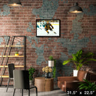 Mark Stone Vegas Golden Knights - Toile encadree - 31" x 22"-Sous licence officielle de la LNH et de l'AJLNH