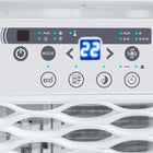 Danby - Climatiseur de fenêtre 6 000 BTU - Blanc-Commandes électroniques avec affichage LED et télécommande
