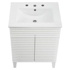Modway - Render 24" Vanette de salle de bain - Blanc blanc-8