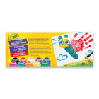 Peinture pour projets lavable Crayola, ensemble de 10-La peinture lisse et crémeuse se mélange facilement pour créer encore plus de teintes. Les bouchons refermables préservent la fraîcheur de la peinture