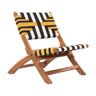 Zuo - Sunbeam Chaise Lounge - Multicolore-Bois naturel