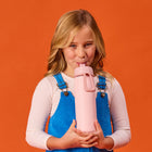 b.box - Bouteille isotherme à couvercle rabattable - 690 ml - Blush Crush-Convient aux enfants de 4 ans et plus