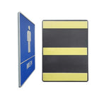 Futech - Panneau de toilettes homme avec braille - Bleu - Paquet de 2-Conception en braille