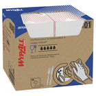 WypAll - Chiffons de restauration Critical Clean robustes à grande capacité - Rouges - Paquet de 300-Le pouvoir d’absorption d’HydroKnit permet à l’essuie-tout de s’imbiber d’eau presque instantanément et de la retenir pour réduire l’égouttement. Les chiffons blanchis ne peuvent égaler ce niveau de rendement.