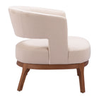 Zuo - Penryn Fauteuil d’appoint - Beige-Garantie limitée de 3 ans