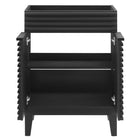 Modway - Render 24" Armoire de toilette de salle de bain (lavabo non inclus) - Noir-6