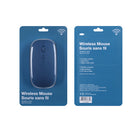 Basic Tech Souris slim sans fil 2.4GHZ - Bleu-Fini mat et lisse
