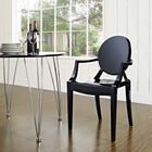 Modway - Casper Restauration Fauteuil - Noir-Empilables