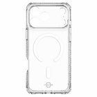 Itskins - Étui Hybrid_R MagSafe pour iPhone 17 Pro - Transparent-Compatible avec les chargeurs et accessoires MagSafe
