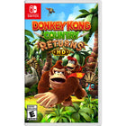 Donkey Kong Country Returns HD pour Nintendo Switch-Jouez au jeu comme lors de sa première création pour la console Nintendo Wii , ou réduisez la difficulté pour obtenir des cœurs additionnels et d’autres avantages pour rendre votre aventure un peu plus facile