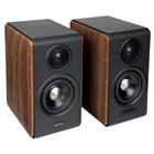 Edifier - Haut-parleurs d’étagère actifs S880DB MKII, audio Hi-Res sans fil avec LDAC, puissance RMS de 88 W, Bluetooth, format 2.0 – Noyer-Le S880DB MKII est équipé de jeux de puces haute performance de Texas Instruments et du XMOS XU216, garantissant un traitement audio numérique de tout premier ordre. Ces modules essentiels prennent en charge l’audio haute résolution d’au moins 24 bits/96 kHz, offrant une qualité sonore exceptionnelle avec une distorsion ultra-faible. Le circuit puissant du système assur