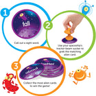 Learning Resources - Jeu de mots visuels Slam Ships!-Grandit avec vous : 110 cartes de mots recto verso disponibles en 5 niveaux de vocabulaire !