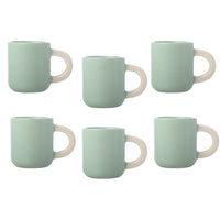 Maxwell & Williams - Petite Tasse Vert Jade Sherbert - 110 ml - Paquet de 6-Lave-vaisselle