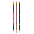 General Supply Goods + Co - Crayons graphiques - motifs variés - Paquet de 8-Mine HB