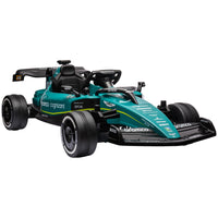 Qaba - Aston Martin voiture électrique sous licence 12V pour enfants, kart à pédales avec télécommande - vert-Design sous licence Aston Martin qui augmente le plaisir de conduite 