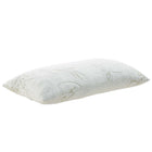 Modway - Relax Taille Roi Oreiller - Blanc-Oreiller en mousse à mémoire de forme déchiquetée