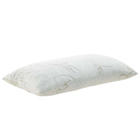 Modway - Relax Taille Roi Oreiller - Blanc-Oreiller en mousse à mémoire de forme déchiquetée