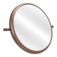 Zuo - Miroir Rand - Bronze-Fixation murale verticale uniquement