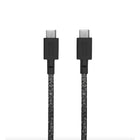 Native Union - Belt USB-C to USB-C 1.2m Cable - Cosmos Black-Longueur de 1,2m pour un transport sans effort lors de vos déplacements. Le tressage renforcé et l'âme en fibre d'aramide ultra résistante résistent à l'usure