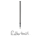 A.T. Cross - Recharge pour stylo à bille roulante, pointe fine, noir-La pointe fine produit un trait d'une largeur de 0,25 mm pour des lignes nettes et précises offrant une excellente visibilité.