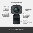 Logitech StreamCam Plus, gris graphite-Modes vidéo: 1080p
