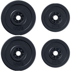 Soozier - Disques de poids 4 pièces pour barre de musculation-Ensemble de 4 pièces, comprenant deux disques de 11 lb et deux disques de 22 lbs 