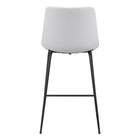 Zuo - Byron Tabouret de comptoir - Blanc-6