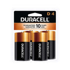 Duracell - Coppertop Piles D - paquet de 4-PILES LONGUE DURÉE CONÇUES POUR LA FIABILITÉ?: Les piles alcalines Duracell Coppertop offrent une puissance et une performance durables sur lesquelles vous pouvez compter et ainsi utiliser dans vos appareils électroniques à la maison ou en déplacement