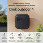 Amazon - Blink Outdoor 4 Système de caméra de sécurité IP Full HD 1080p sans - Noir-Grâce à la technologie de puce exclusive de Blink, il fonctionne avec deux piles AA qui durent jusqu'à deux ans en utilisation régulière
