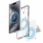 ITSKINS - Étui Hybrid_R Hinge Clear avec Magnets pour Samsung Galaxy Z Fold8 Ultra-Fabriqué à partir de matériaux 100% recyclés