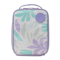 b.box - Sac repas isotherme Flexi - Jardin Lilas-Personnalisez vos repas – les côtés flexibles accueillent facilement plusieurs contenants b.box