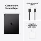 Apple - iPad Pro 13 po Wi-Fi + cellulaire 256 Go avec verre standard - Noir spatial-9