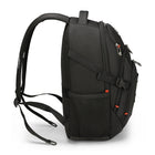 Swissdigital - Sac à dos noir MEILEN avec localisateur SDD-Bretelles réglables avec ergonomie en forme de S.