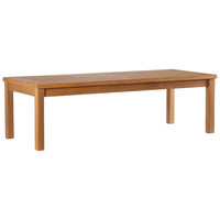 Modway - Upland Terrasse extérieure Bois de teck Table basse - Naturel-Table basse extérieure moderne en teck