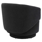 Modway - Celestia Tissu Boucle Chaise pivotante - Noir-Arrivée entièrement assemblée