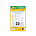Marqueurs lavables Super pointes Crayola, ensemble de 50-Cet ensemble de marqueurs en vrac comprend 50 couleurs différentes, pour que vous ayez toujours la teinte qu'il vous faut