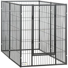 PawHut - Parc à chiens robuste 6 panneaux pour chiens S/M/L - 59 po x 40 po -Longueur réglable sur 12 niveaux, peut être ajustée selon les différentes étapes et races de chiens