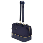 SwissGear - Sac de voyage - 15 x 19 po - Bleu Marine-Ouverture large à armature métallique de type Gladstone pour un rangement facile