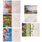 Jam Paper - Cartes de sympathie, Assortiment Nature – Prompt rétablissement, Paquet de 10-Les cartes sont fabriquées à partir de papier cartonné lisse de 65 lb et sont conçues pour contenir de l'argent liquide, des chèques et des cartes-cadeaux