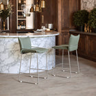 Zuo - Pola Tabouret de comptoir - Vert-Assemblage requis