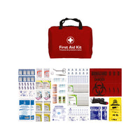 WASIP - Trousse de premiers soins intermédiaire CSA de type 3 de taille moyenne - Emballage souple-12 bandes de bandage en tissu, 7,5 x 2,2 cm